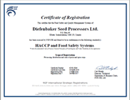 DSP HACCP Certification
